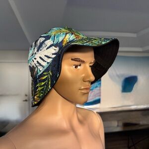 Tropical Print Bucket Hat